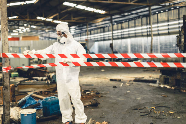 Professional Biohazard technician working in Carthage, NC